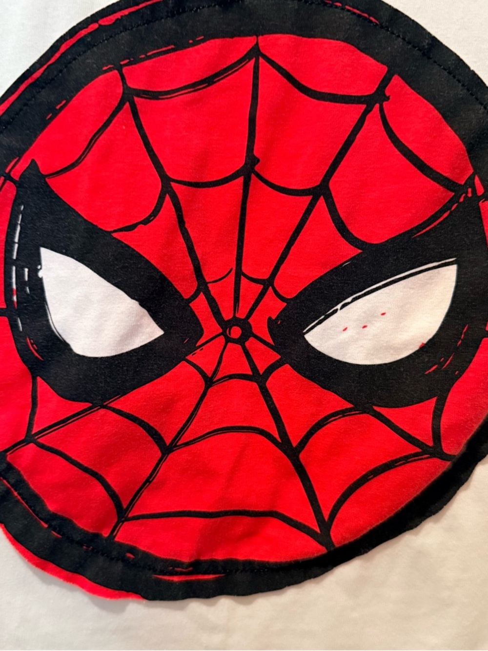 Marvel Women' Spider-Man 60th anniversary-White & Red cropped Tee 3X - Picture 4 of 7